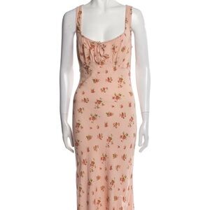 Reformation Floral Print Maxi Dress